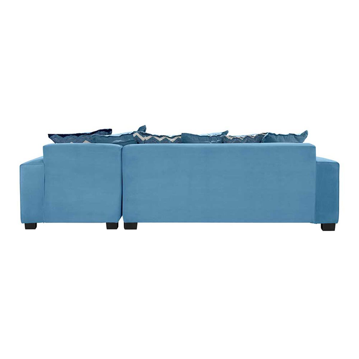 Sof&aacute; Seccional Living Factory Venecia 5 Cuerpos Azul