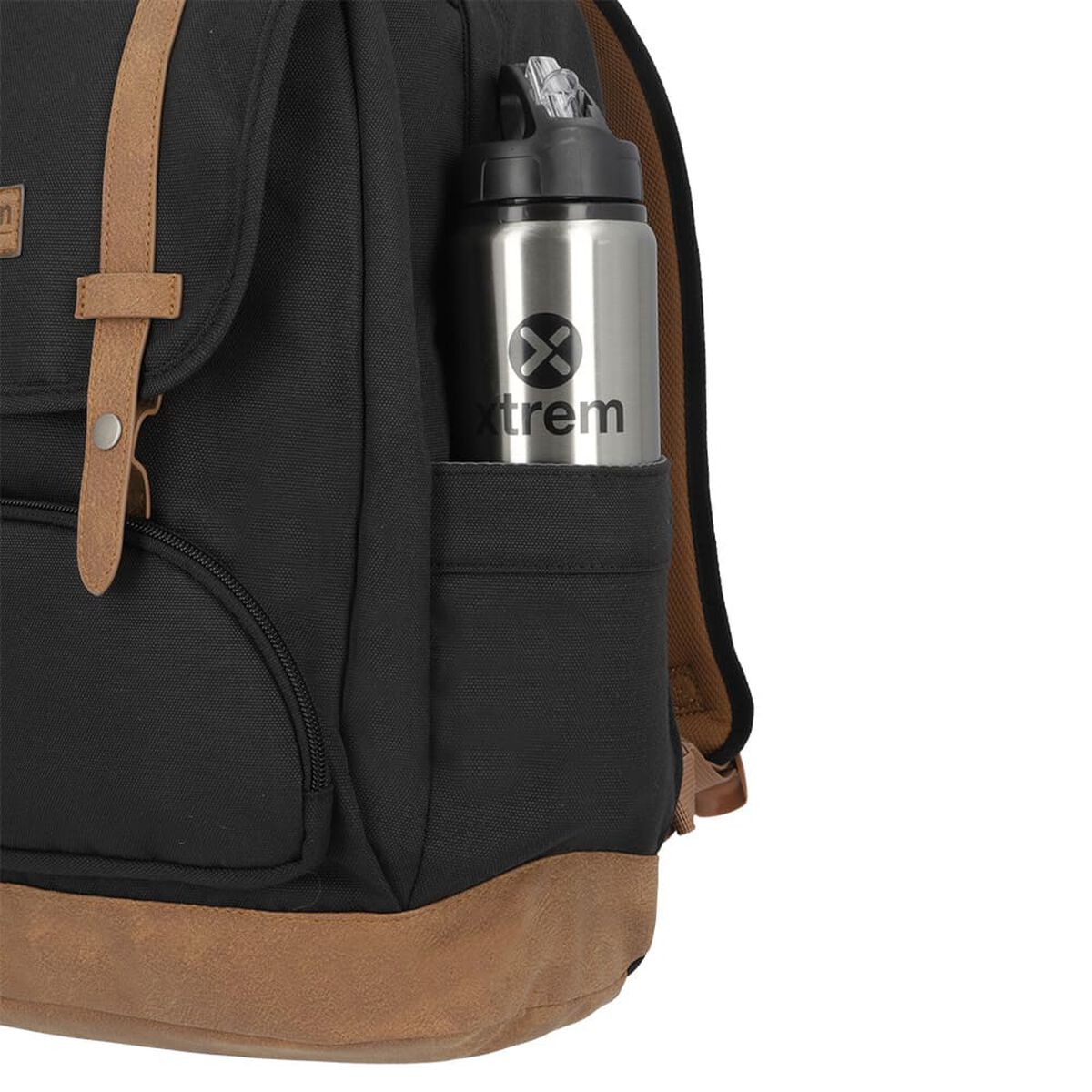 Mochila Notebook Straps 4Xt Negro 16" L Xtrem