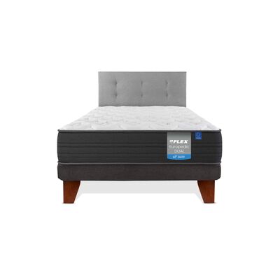 Cama Europea Flex 1,5 Plazas Europedic Dual