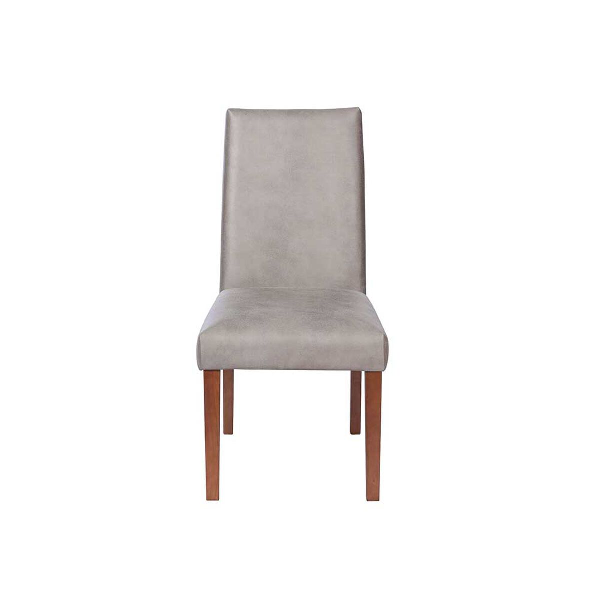 Silla Latam Home Cadiz Cuero Gris