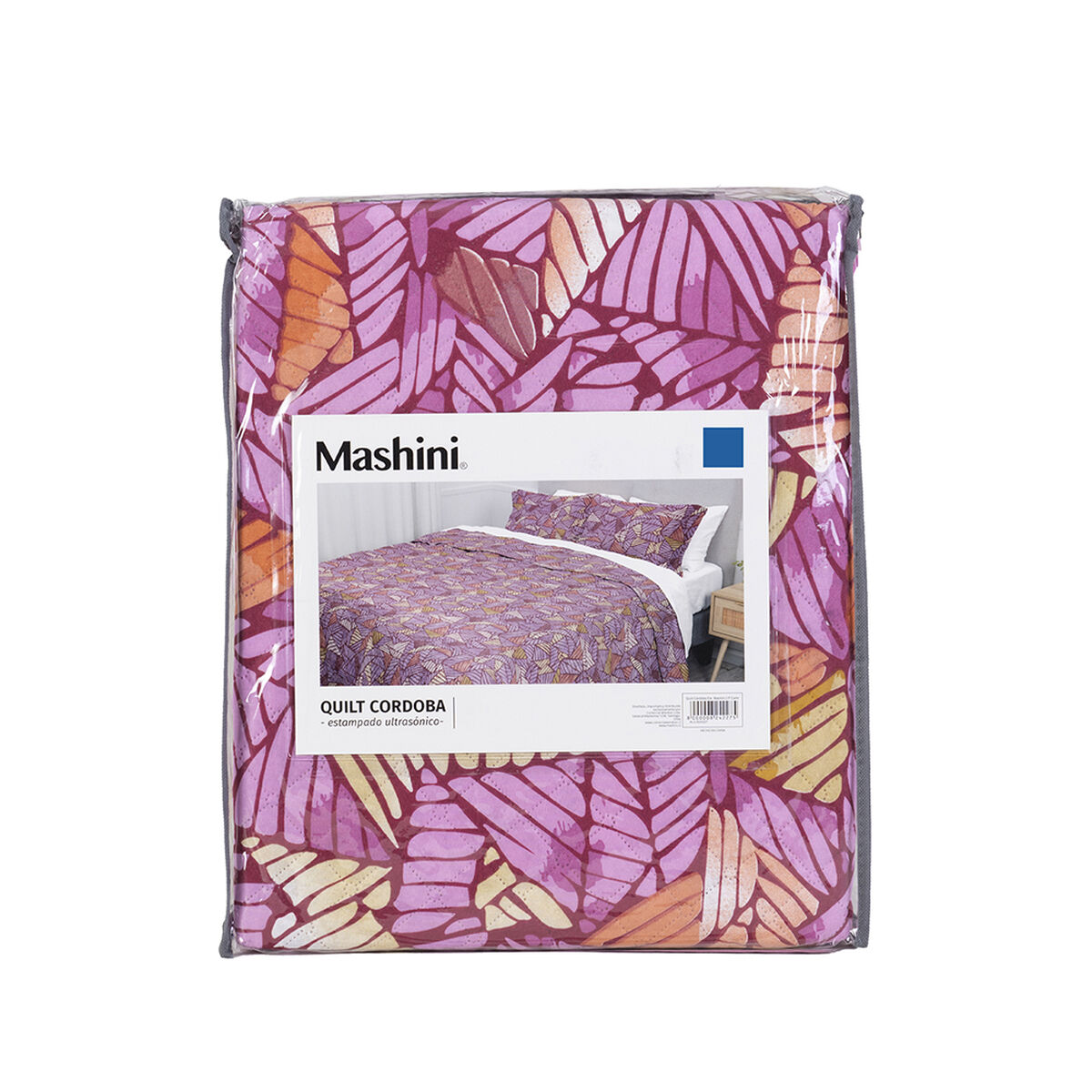 Cubrecama Mashini King Estampado Calm