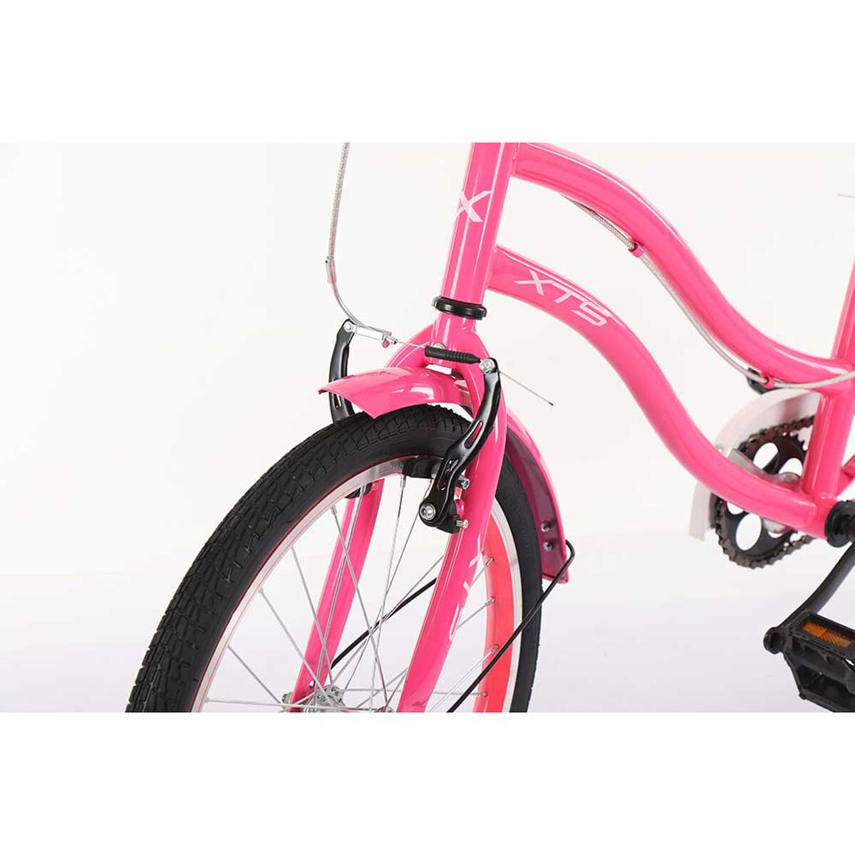 Bicicleta Infantil Aro 20 Rosada Xts