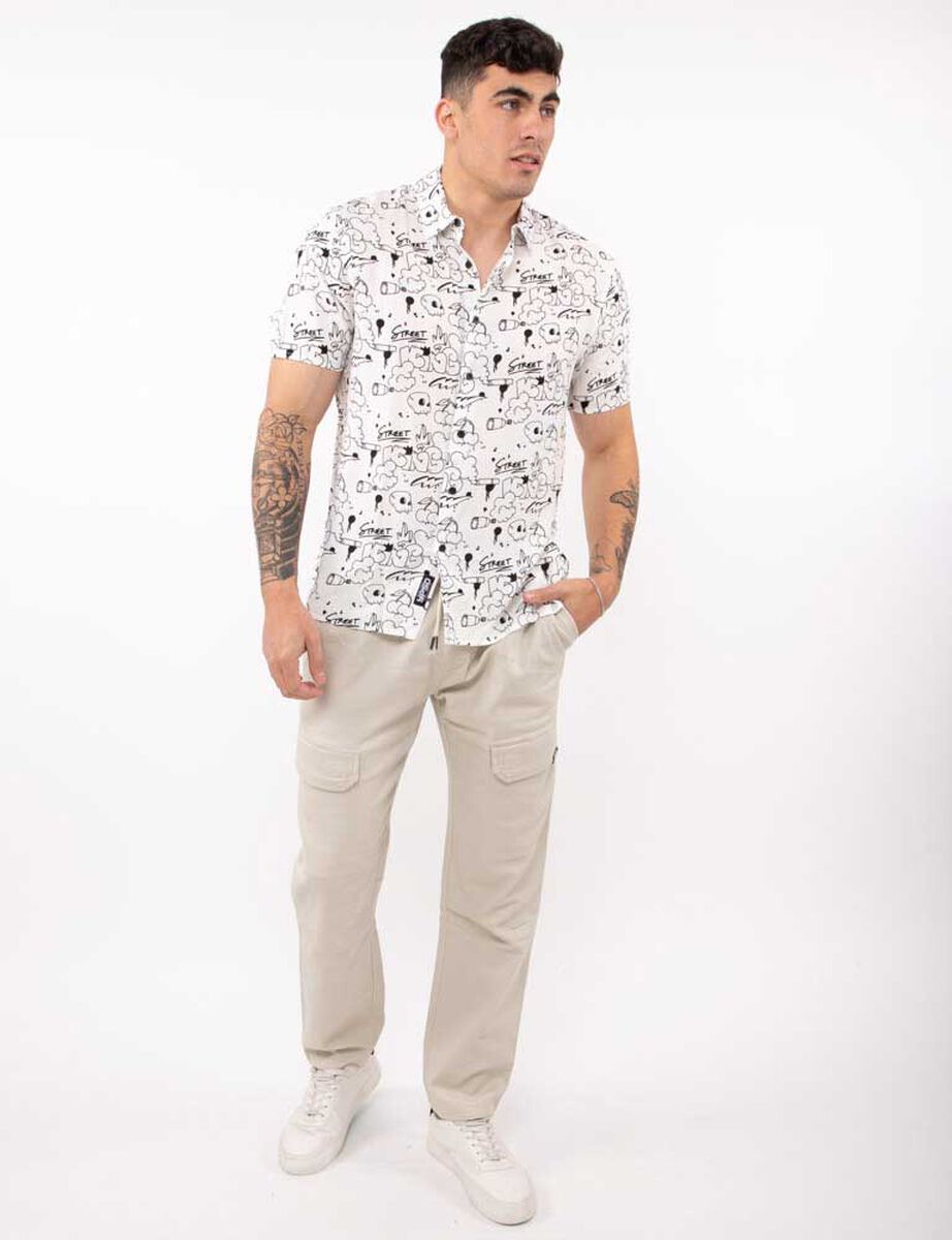 Camisa Manga Corta Hombre Icono
