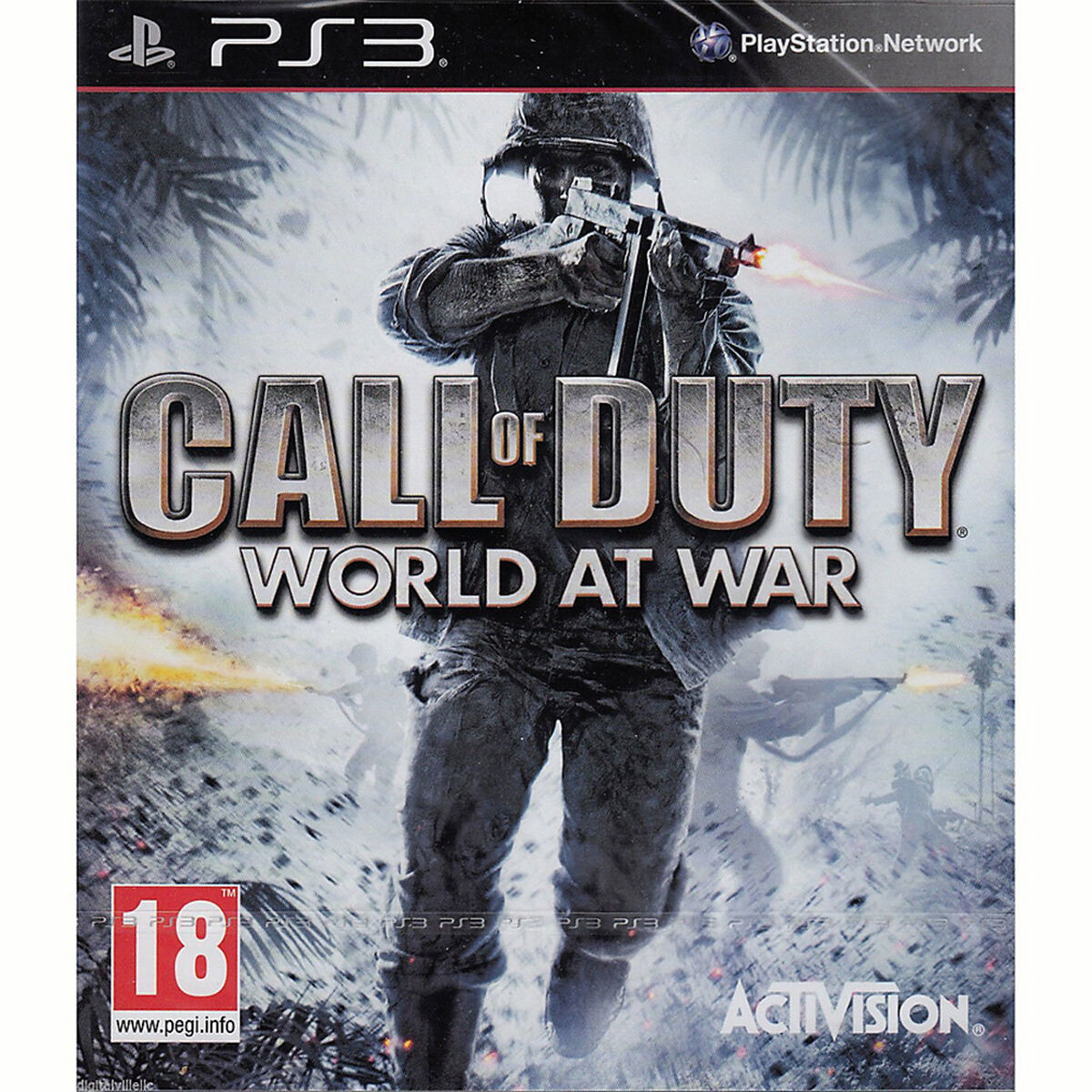 Juego PS3 Call of Duty World at War (español)