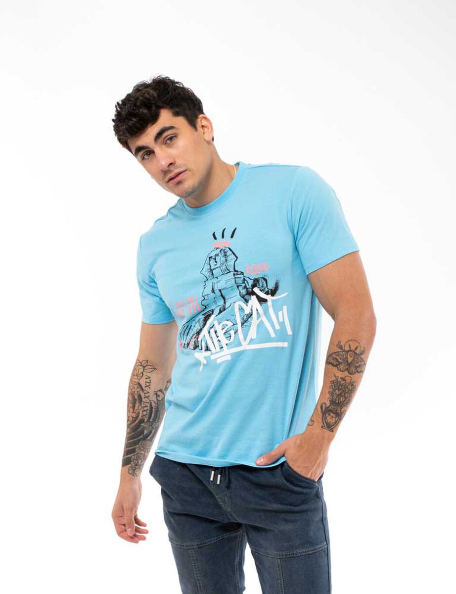 Polera Manga Corta Hombre Icono