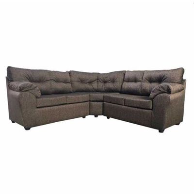 Sofá Seccional Muebles MPR Alerce 5 Café