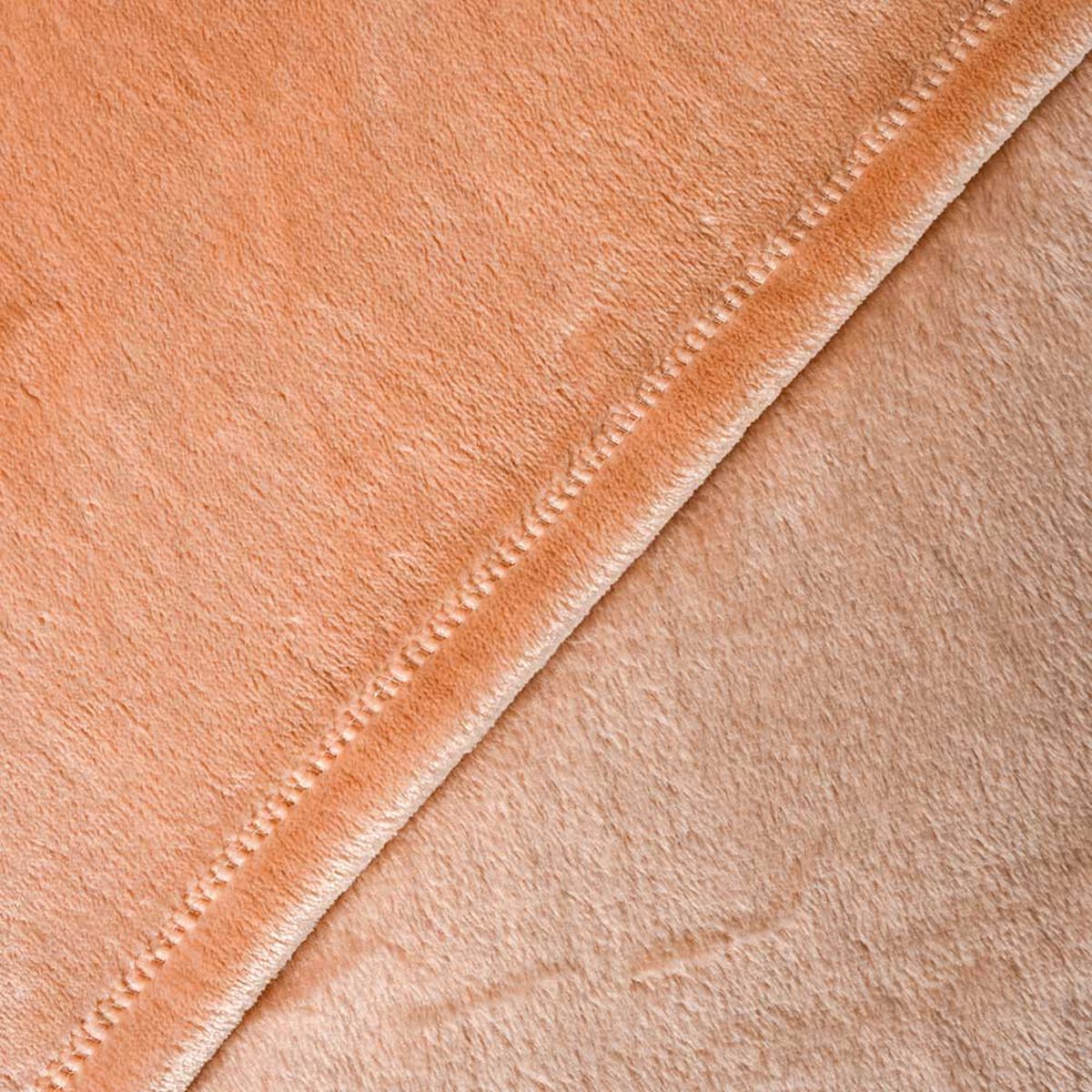 Frazada Poliéster Elements & Co 2 Plazas Soft Flannel Toasted Rose