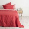 Set Quilt + Juego de Sábanas Mashini 2 Plazas Liso Coral