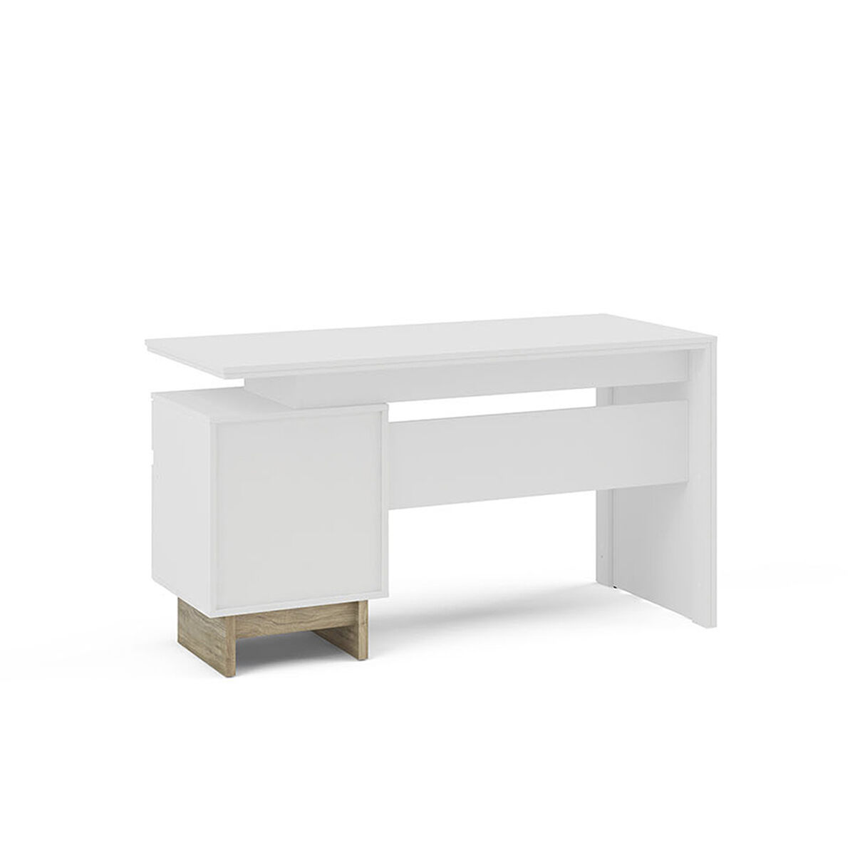 Escritorio Vekkahome Lost 2 Cajones Blanco