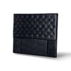 Respaldo Latam Home 2 Plazas Brescia Cuero Negro