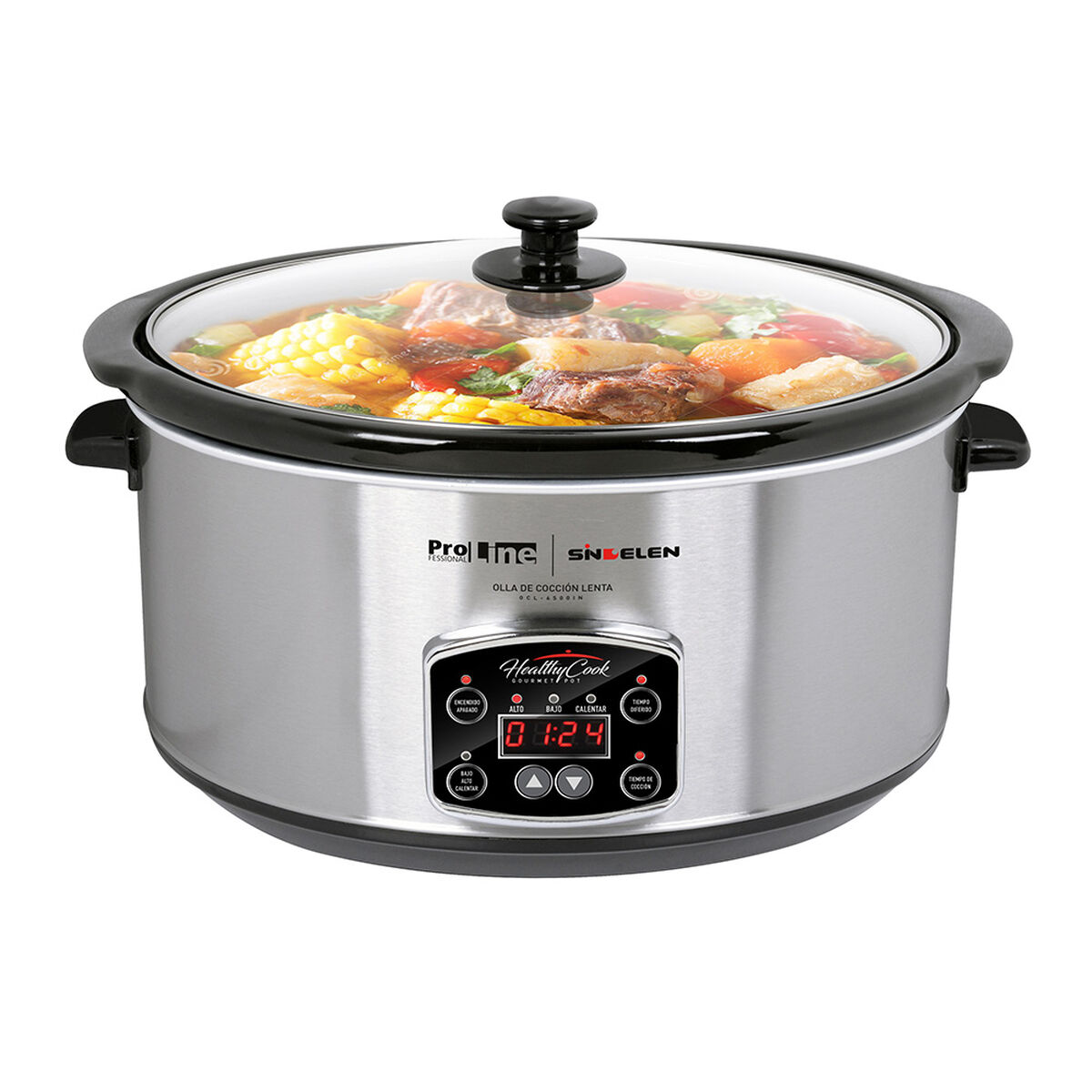 Olla de Cocción Lenta Sindelen OCL-6500IN 6,5 lts.