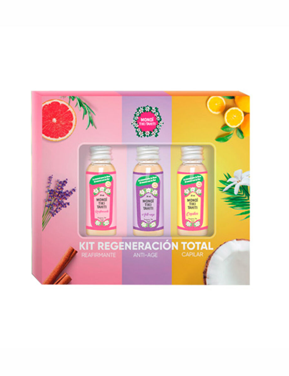 Kit Regeneración Total Monoi Tiki Tahiti 90 ml