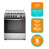 Cocina a Gas Mademsa FM5SSC 5 platos Inox