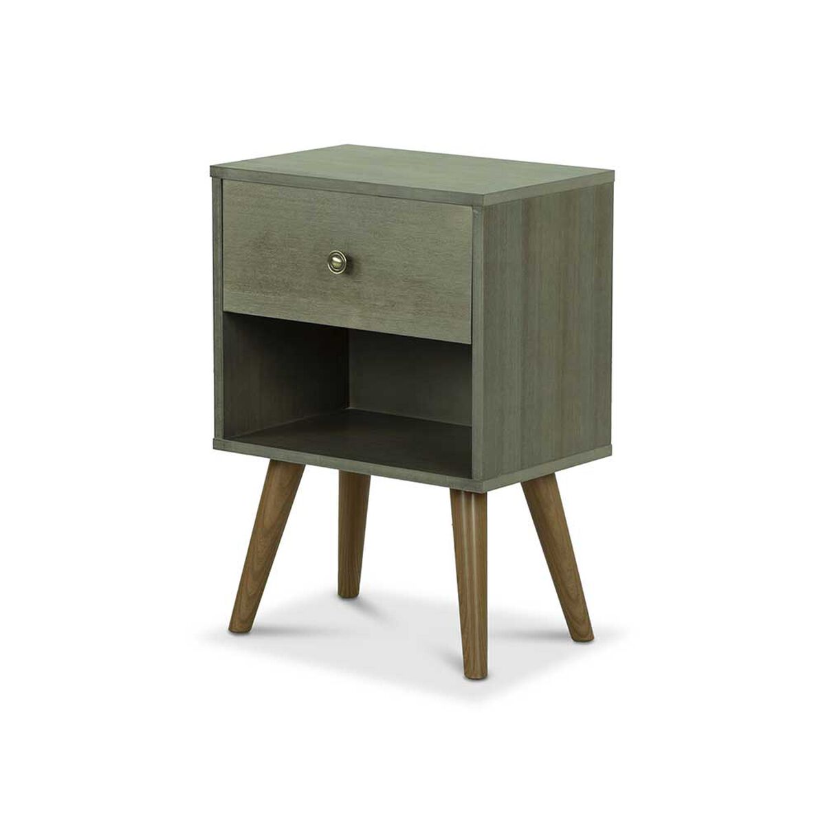 Velador CIC Munich Gales 1 Cajón Olivo