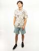 Camisa Estampada Manga Corta Hombre Icono