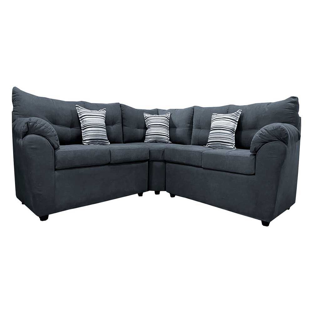 Sofá Seccional Muebles MPR New Alerce 5 Negro