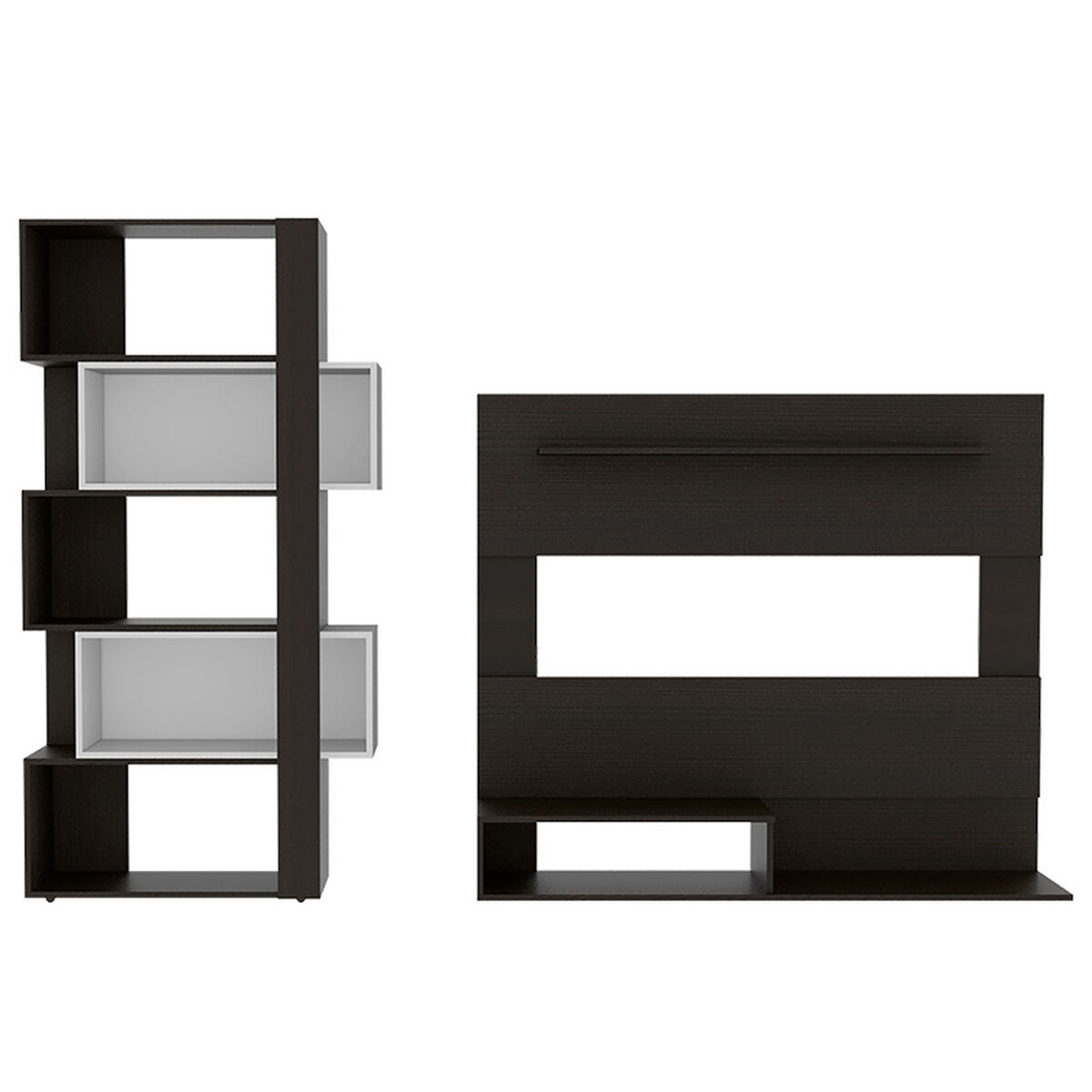 Panel TV + Biblioteca TuHome