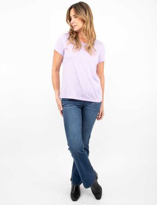 Imagen 2 del producto Polera Manga Corta Mujer Portman Club Lila