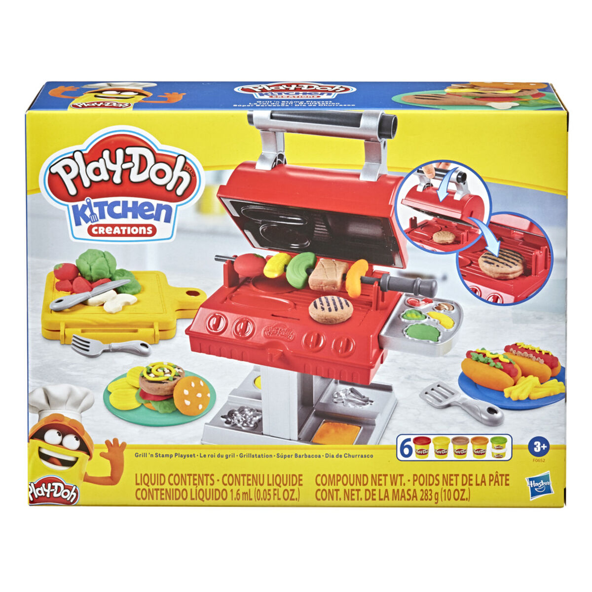 Masas y Plastilinas Kitchen Creations Súper Barbacoa Play-Doh