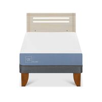 Cama Europea CIC 1,5 Plazas Excellence + Respaldo Munich Alpino