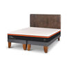 Cama Europea CIC Base Dividida 2 Plazas Bee Comfort + Respaldo