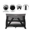 Cuna Corral Pack & Play Sena Aire Charcoal Nuna