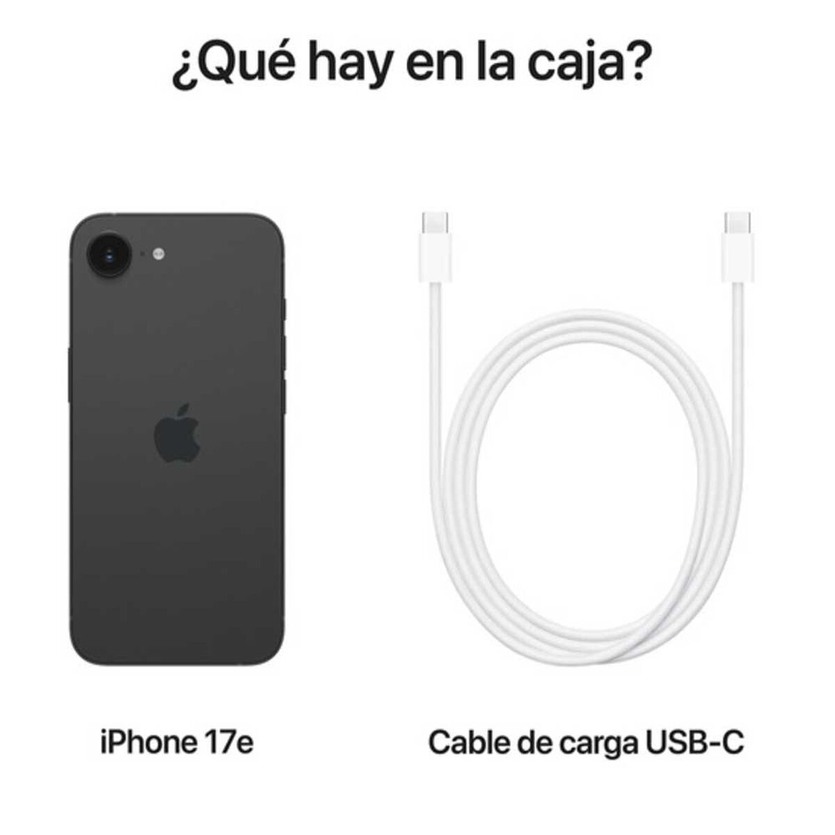 Apple iPhone 17e 256 GB 6,1" Black