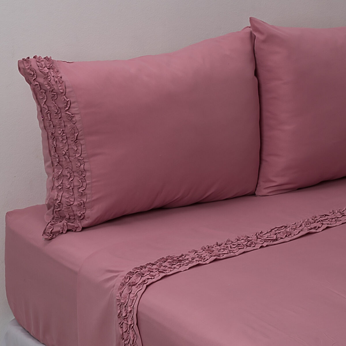 Juego de Sábanas Dreams Vuelos 2 Plazas Blush