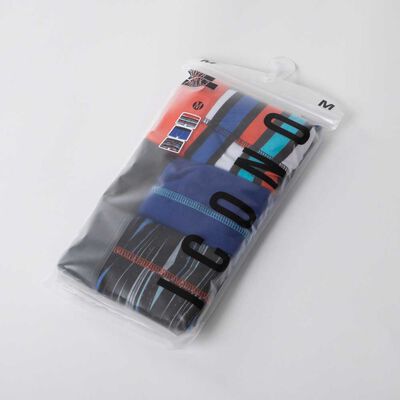 Imagen 1 del producto Pack 3 Bóxer Medio Hombre Icono Azul-Oscur