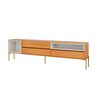 Rack Decocasa R425 Hasta 82" Natural