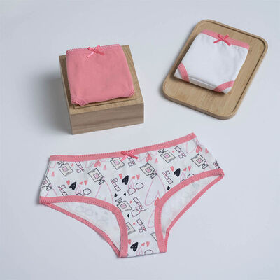 Pack 3 Pantaletas Niña Intime