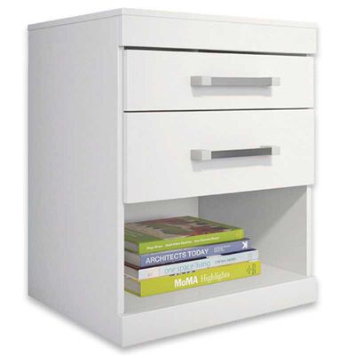 Imagen 2 del producto Velador Onessta Start Blanco 2 Cajones