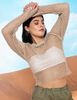 Polera Transparente Manga Larga Mujer Icono