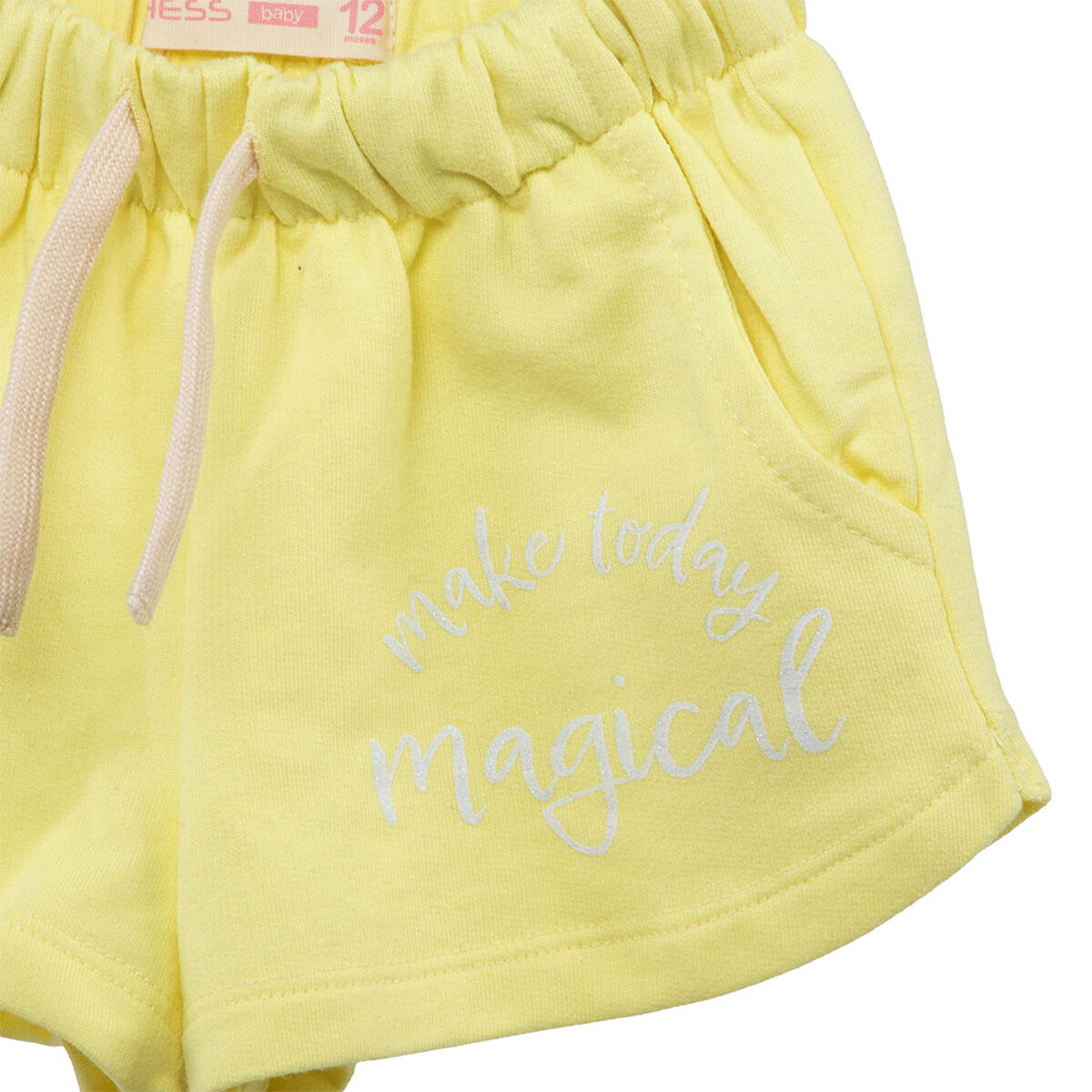 Pack 2 Short Cintura Elasticada de Algodón Chess Baby