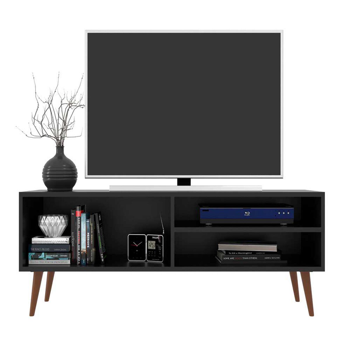 Rack TV Altavision Miami Neg Hasta 50" Negro