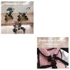 Triciclo 3 en 1 con Apoya Pies 360°LuBabycas Negro