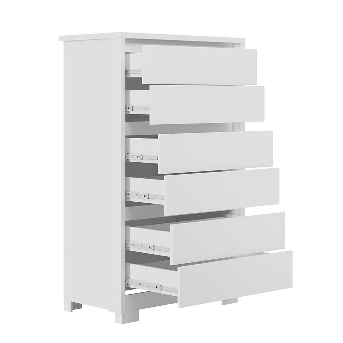 C&oacute;moda Vekkahome Unno 6 Cajones Blanca