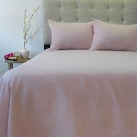 Juego de Sábanas Doral King Lisas 210 Hilos Coral