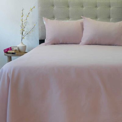 Imagen 1 del producto Juego de Sábanas Doral King Lisas 210 Hilos Coral