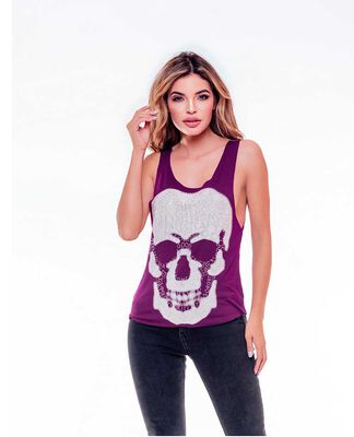 Imagen 2 del producto Pack 2 Poleras Mujer Rock Caviar Morado