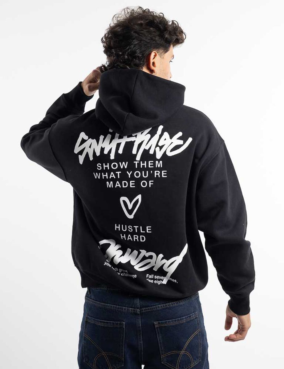 Poler&oacute;n Hoodie Boxy Hombre Icono