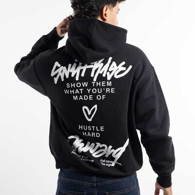 Poler&oacute;n Hoodie Boxy Hombre Icono