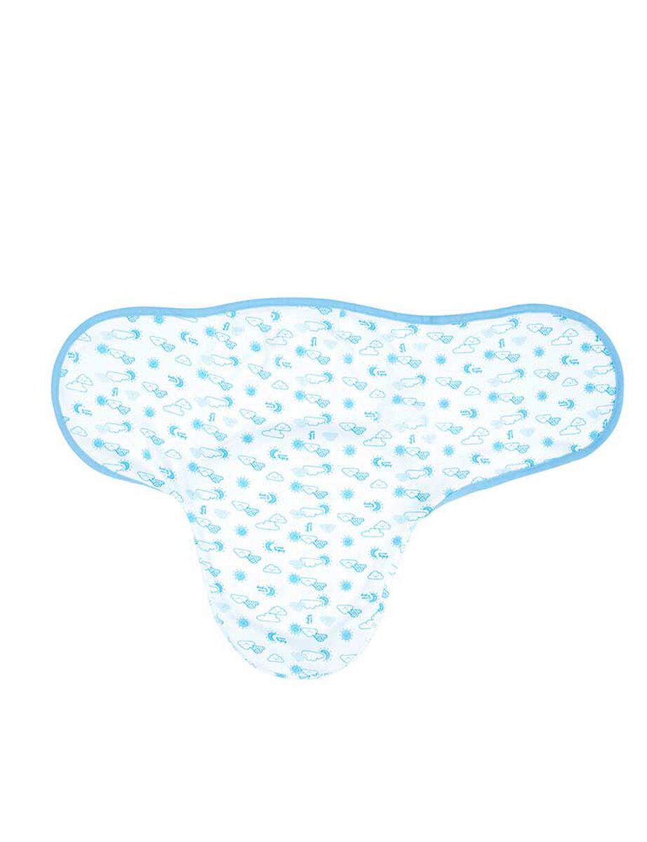 Saco para Bebé de Algodón Azul Baby Mink