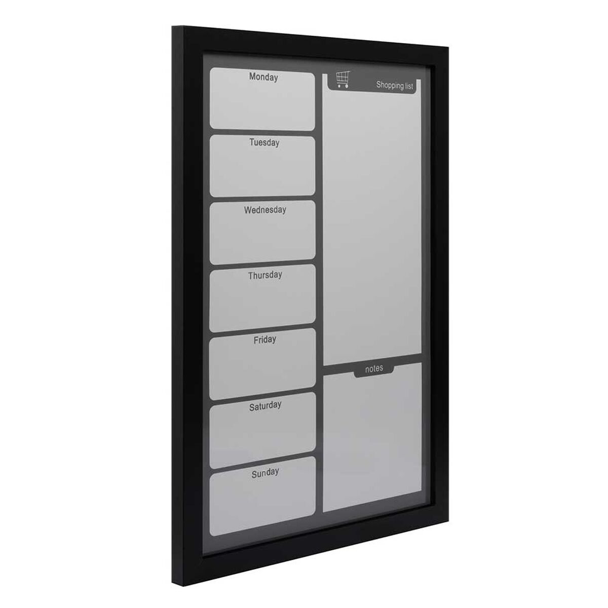 Pizarra Pl&aacute;stico Vgo 54 x 37 cm Negro