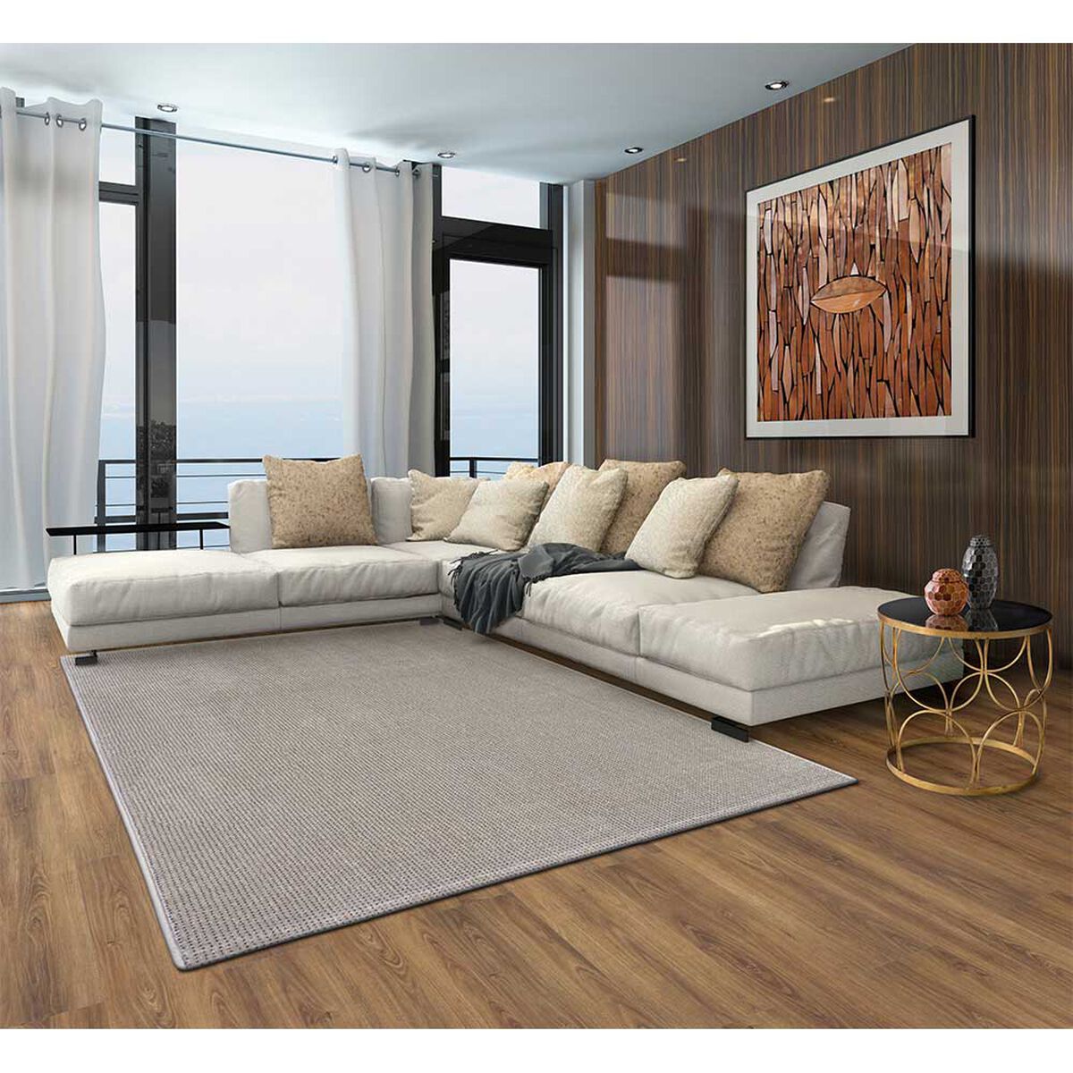 Alfombra Decocasa Classe A Haydn 200 x 250 cm Beige Crema