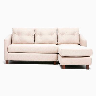 Imagen 1 del producto Sofá Seccional Barra Design Elena Derecho 3 Cuerpos Beige