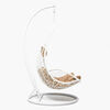 Silla Colgante Rattan Sintético Spazzio Colbun Crema