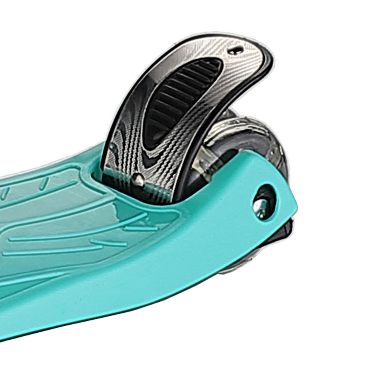 Scooter Infantil Plegable con Luces Turquesa Alpinextrem