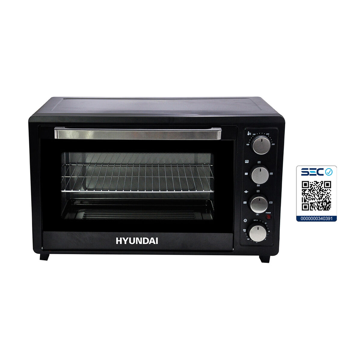 Horno Eléctrico Hyundai HY65N 65 lt.