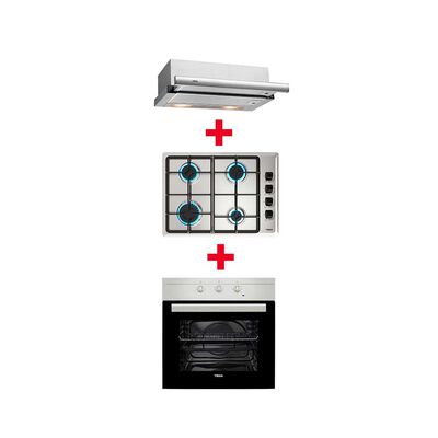 Combo Empotrado Teka Horno + Encimera Hlx 540 Kbboc Ix (Cl)